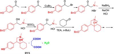 Advances in Research at Synthesis Process Optimization and Quality Standard Improvement of O-desmethylvenlafaxine Succinate